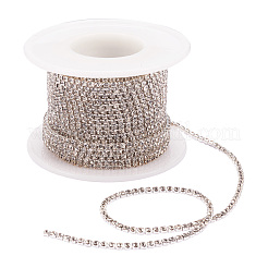 Brass Rhinestone Strass Chains&nbsp;CHC-T001-SS6-01S
