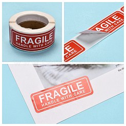 Fragile Stickers Handle with Care Warning Packing Shipping Label&nbsp;X-DIY-E023-04