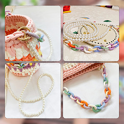 DIY Hand-woven Bucket Bag Kits&nbsp;PURS-WH0005-52A