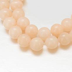 Natural Yellow Jade Beads Strands&nbsp;DJAD-8D-1-3