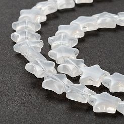 Transparent Glass Beads Strand&nbsp;GLAA-K057-01J