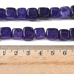 Natural Dragon Veins Agate Beads Strands&nbsp;G-G177-E06-05