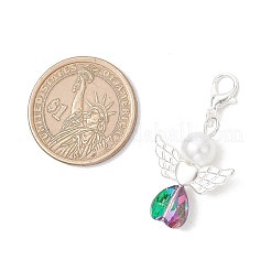 Glass Angel Pendant Decorations&nbsp;HJEW-JM03561