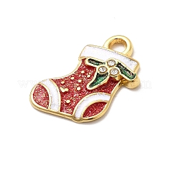 304 Stainless Steel Rhinestone Pendants&nbsp;STAS-P427-04B-G