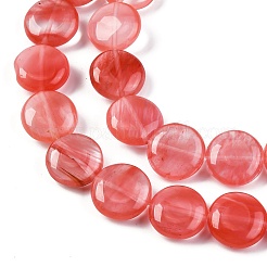 Cherry Quartz Glass Beads Strands&nbsp;G-C159-A02-01