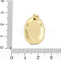 Brass Enamel Pendants&nbsp;KK-U068-13F-01G
