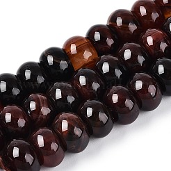 Dyed Natural Agate Beads Strands&nbsp;G-T144-26B
