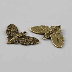 Tibetan Style Alloy Pendants&nbsp;TIBEP-WH0003-07AB