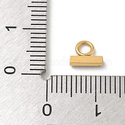 Ion Plating(IP) 304 Stainless Steel with Rhinestone Charms&nbsp;STAS-G351-15G