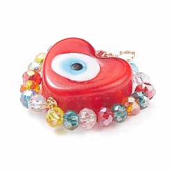 Handmade Evil Eye Lampwork Pendants&nbsp;PALLOY-JF01472