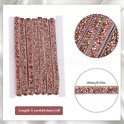 5 Yards Self Adhesive Resin Rhinestone Tape&nbsp;DIY-SP0002-49F