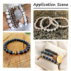 3 Strands 3 Colors Electroplated Non-magnetic Synthetic Hematite Beads Strands&nbsp;G-TA0001-33