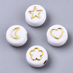 Opaque Acrylic Beads&nbsp;PACR-N006-005