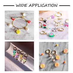 150Pcs 15 Style Handmade Polymer Clay Charms&nbsp;CLAY-CD0001-09