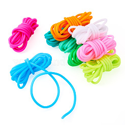 18M 9 Colors Hollow Pipe PVC Tubular Synthetic Rubber Cord&nbsp;RCOR-TA0001-19