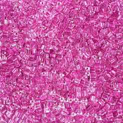 6/0 Transparent Inside Colours Glass Seed Beads&nbsp;SEED-N006-003I