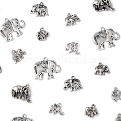 80Pcs Tibetan Style Alloy Pendants&nbsp;FIND-FS0003-65