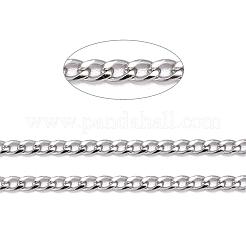 Tarnish Resistant 304 Stainless Steel Twisted Chains for Men's Necklace Making&nbsp;CHS-K001-86