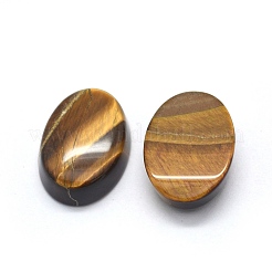 Natural Tiger Eye Cabochons&nbsp;G-O175-24C2