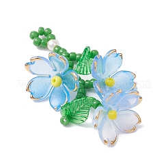 Acrylic Flower Pendants&nbsp;PALLOY-TA00252