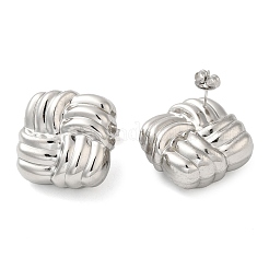 Non-Tarnish 304 Stainless Steel Stud Earrings&nbsp;EJEW-G364-22P