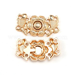 Alloy Snap Lock Clasps&nbsp;FIND-WH0108-19KCG