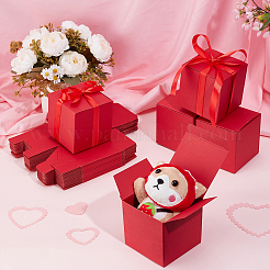 10Pcs Kraft Paper Cardboard Jewelry Gift Boxes&nbsp;CON-WH0001-25B