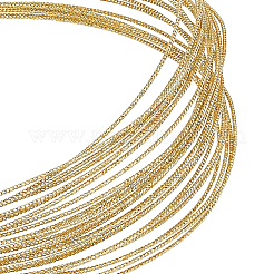 Textured Round Brass Wire for Jewelry Making&nbsp;CWIR-BC0002-11G