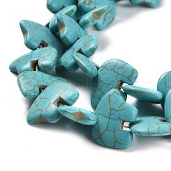 Synthetic Turquoise Beads Strands&nbsp;G-C101-B01-01