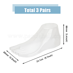 PP Plastic Sandal Shoes Support&nbsp;LS-AJEW-WH0470-78