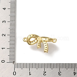Rack Plating Brass Micro Pave Clear Cubic Zirconia Pendants&nbsp;KK-R158-09G