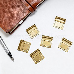 Brass Bookmarks Page Clip&nbsp;AJEW-WH20115-09G