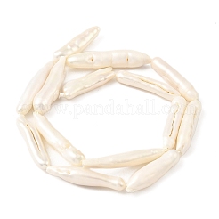 Natural Baroque Keshi Pearl Beads Strands&nbsp;PEAR-B004-05A-02A