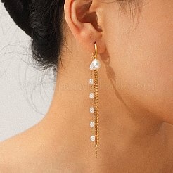 304 Stainless Steel Pave Clear Cubic Zirconia Hoop Earrings&nbsp;WG6C0B9-01