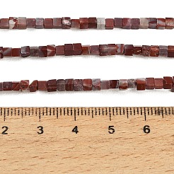 Natural Red Rainbow Jasper Beads Strands&nbsp;LS-GG-CBA2498-A06-01