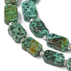 Natural African Turquoise(Jasper) Beads Strands&nbsp;G-C098-A04-01