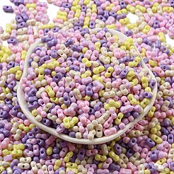 Opaque Baking Paint Glass Seed Beads&nbsp;SEED-K009-01A-27