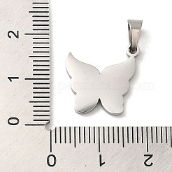 Non-Tarnish 304 Stainless Steel Pendants&nbsp;STAS-Q301-21P