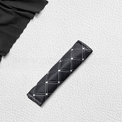 4Pcs PU Imitation Leather Universal Car Seat Belt Pads&nbsp;AJEW-CL0001-96A