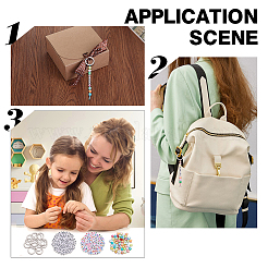 DIY Star Keychain Making Kits&nbsp;DIY-AR0005-14