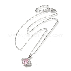 304 Stainless Steel Cable Chain Necklaces&nbsp;NJEW-H040-21P