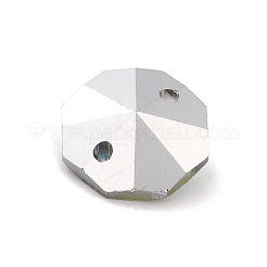 Electroplate Glass Links Connectors&nbsp;EGLA-I014-01G