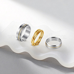 304 Stainless Steel Finger Rings&nbsp;WG091C3-02