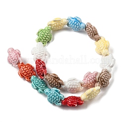 Handmade Porcelain Beads Strands&nbsp;X-PORC-R140-02