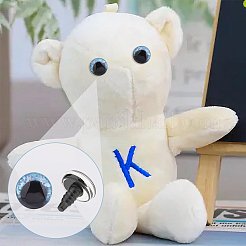 40 Sets 10 Colors Plastic Doll Craft Eyes&nbsp;DIY-FH0006-70