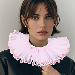 Detachable Lady's Gauze Fake Collar&nbsp;AJEW-WH20042-91C