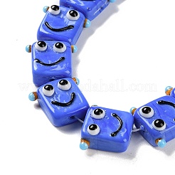Handmade Lampwork Beads Strands&nbsp;LAMP-Q036-07A