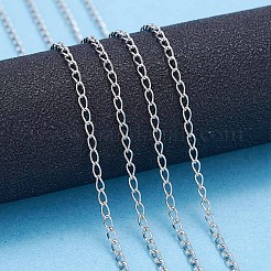 Tarnish Resistant 304 Stainless Steel Curb Chains/Twisted Chains&nbsp;CHS-L024-012P