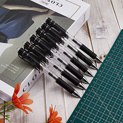 Plastic Press Roller Ball Pens&nbsp;AJEW-WH0329-70A