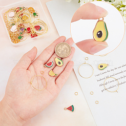 DIY Wine Glass Decoration Making Kits&nbsp;DIY-SC0016-42